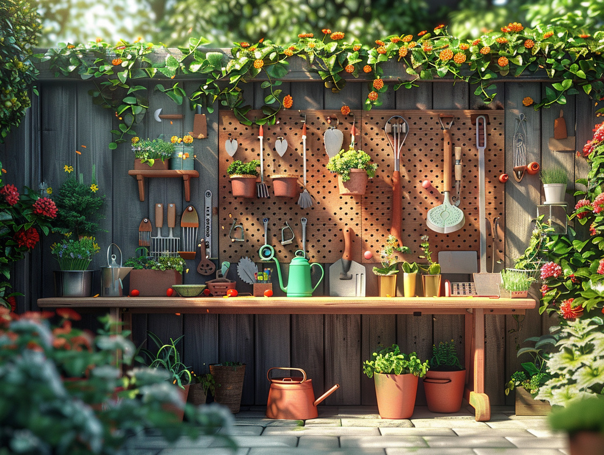 outils de jardin