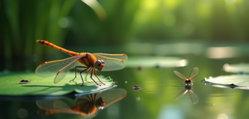 Quelle est la diète de la libellule et son impact sur l’équilibre de votre écosystème aquatique ?