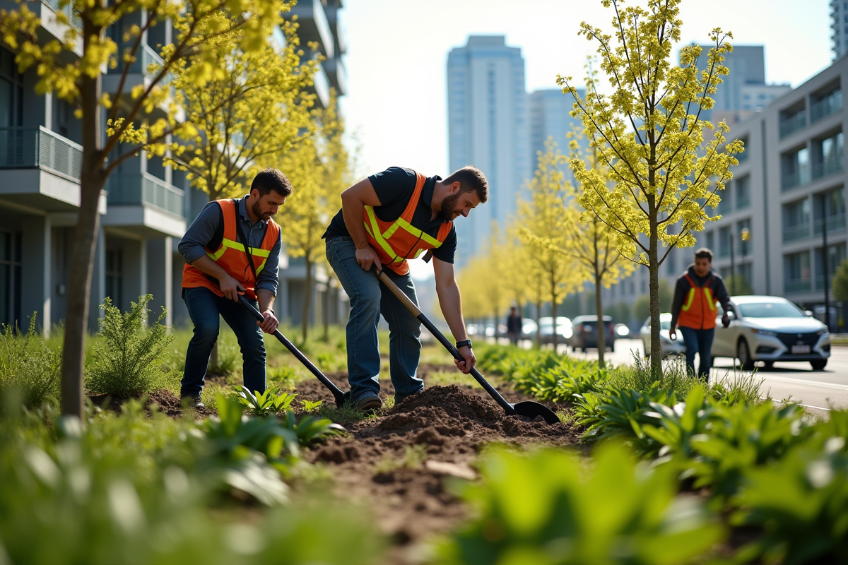 travail paysagiste