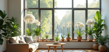 Plantes à fleurs blanches : illuminez votre intérieur avec élégance