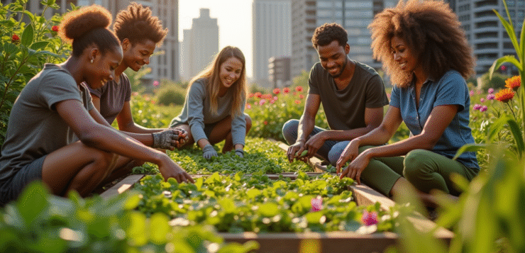 Pourquoi créer un jardin : avantages et buts des jardins urbains