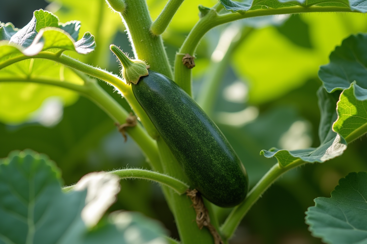 courgettes jardin