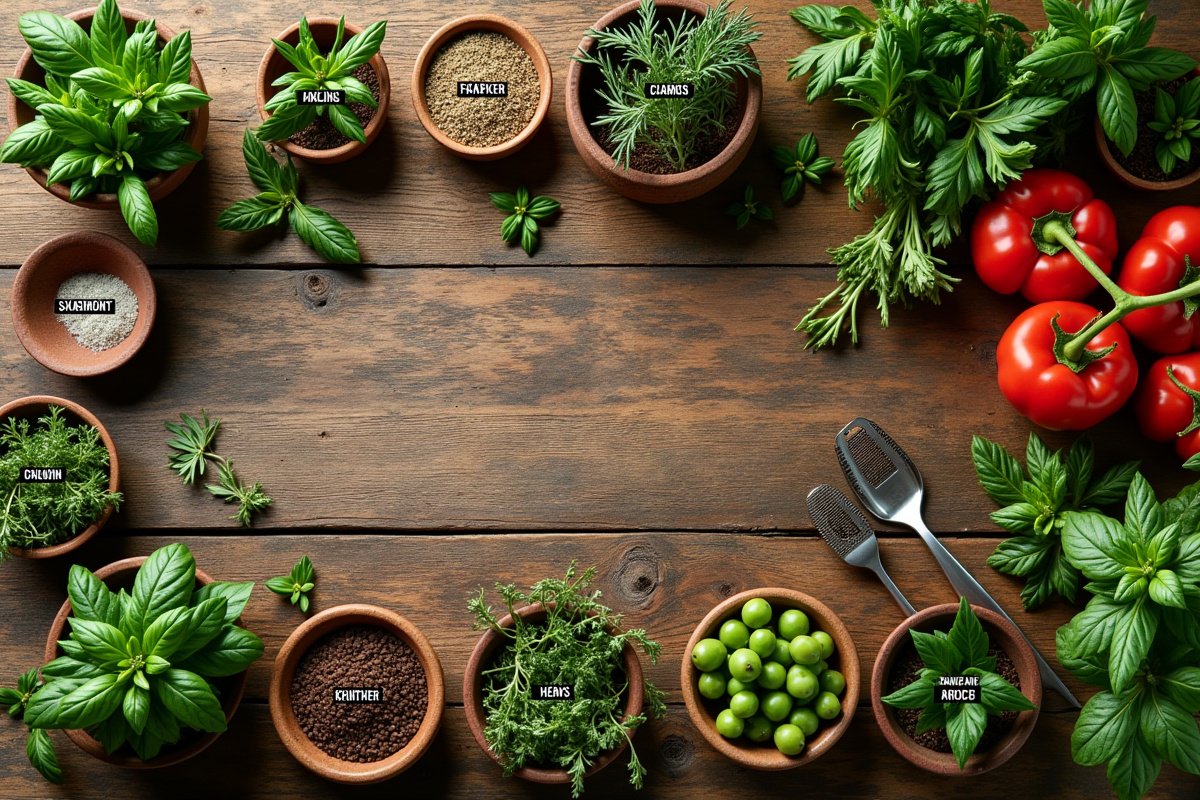 herbes fraîches