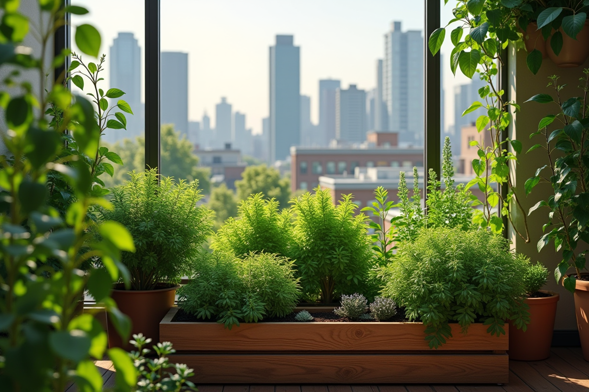 jardinières balcon