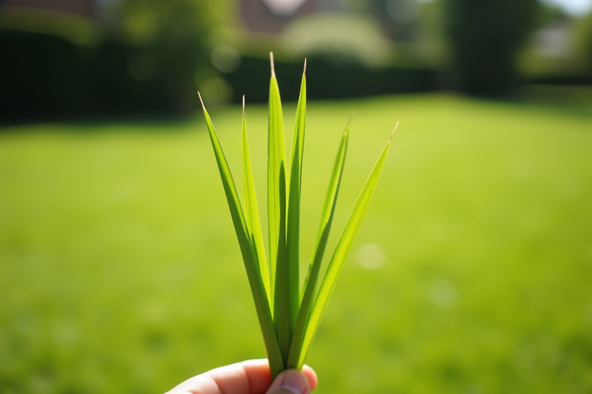 herbe coupée